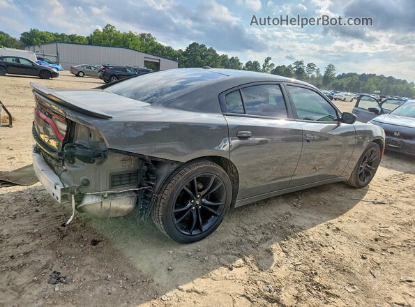 2C3CDXBG3JH273701 2018 DODGE CHARGER Gray Tył prawy