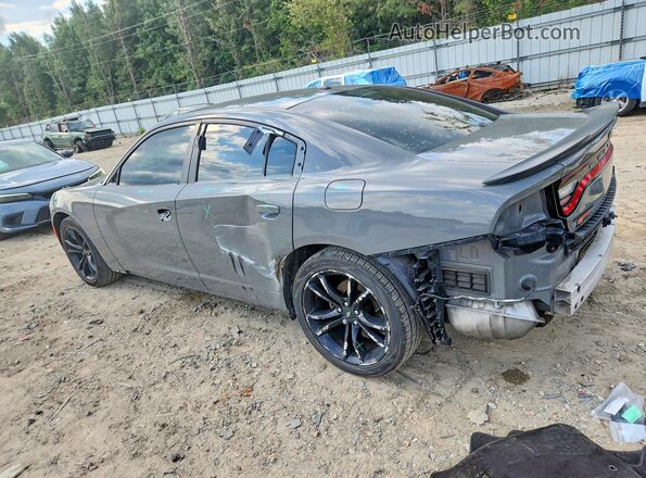 2C3CDXBG3JH273701 2018 DODGE CHARGER Gray Tył lewy