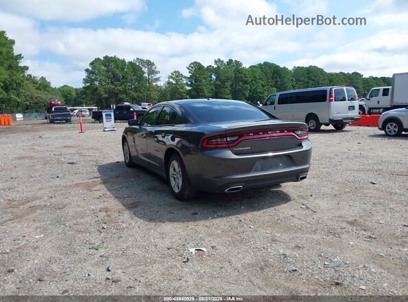 2C3CDXBG3LH100487 2020 DODGE CHARGER Gray Задня ліва чверть