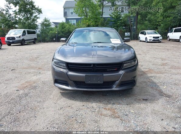 2C3CDXBG3LH100487 2020 DODGE CHARGER Gray Вид спереду
