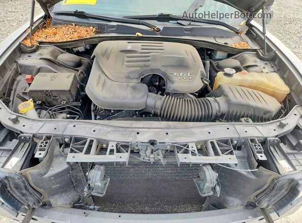 2C3CDXBG3MH624479 2021 DODGE CHARGER Gray Вид задньої частини салону
