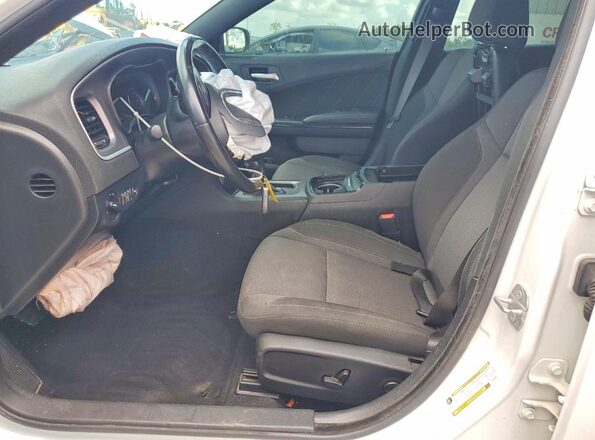 2C3CDXBG3NH202567 2022 DODGE CHARGER White Vista interior delantera