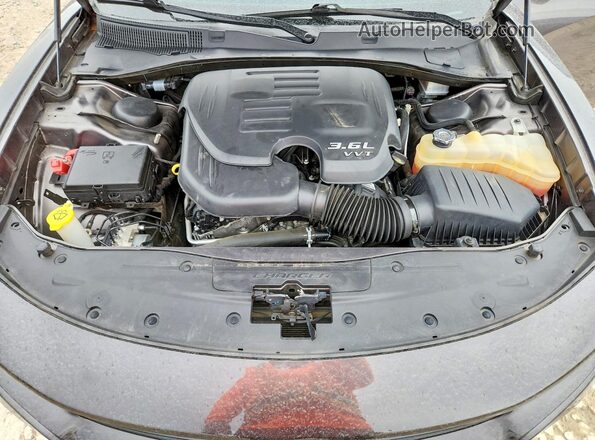 2C3CDXBG3NH239361 2022 DODGE CHARGER Charcoal უკანა სალონის ხედი