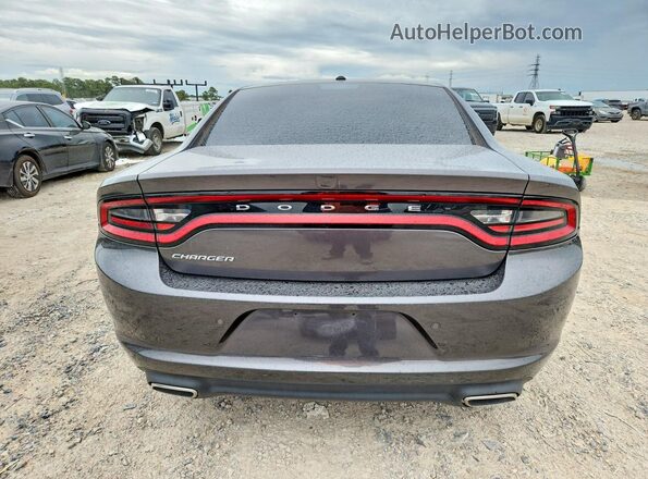 2C3CDXBG3NH239361 2022 DODGE CHARGER Charcoal უკანა ხედი