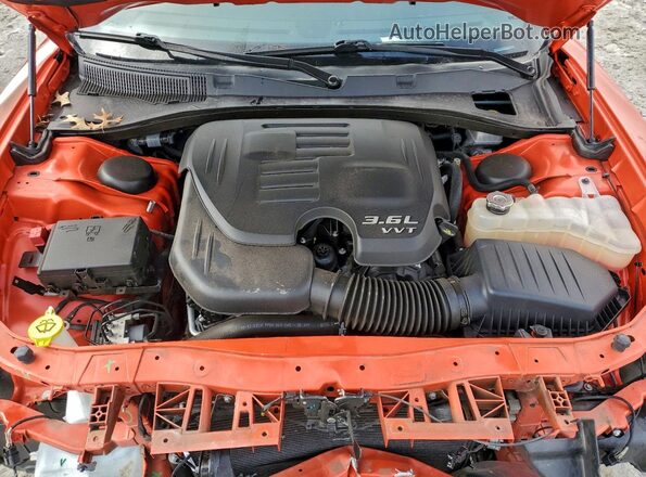 2C3CDXBG3PH511264 2023 DODGE CHARGER Orange Սալոնի հետևի տեսք