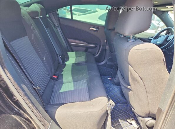 2C3CDXBG3PH550713 2023 DODGE CHARGER Black Rear seats view