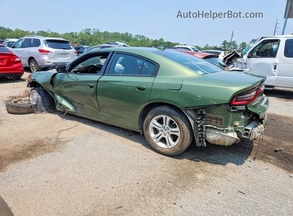 2C3CDXBG3PH647491 2023 DODGE CHARGER Green Rear left