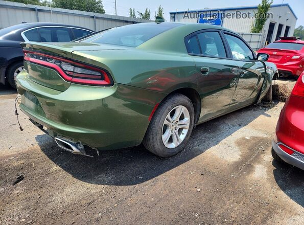 2C3CDXBG3PH647491 2023 DODGE CHARGER Green Rear right