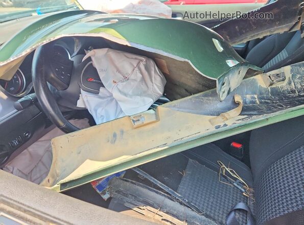 2C3CDXBG3PH647491 2023 DODGE CHARGER Green Front interior view