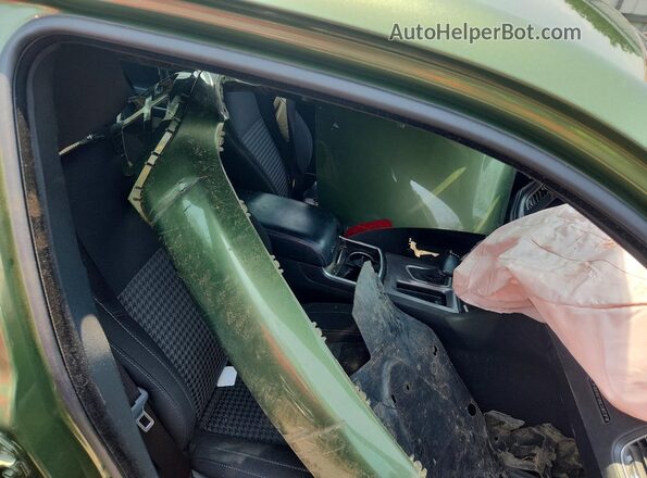 2C3CDXBG3PH647491 2023 DODGE CHARGER Green Engine compartment view