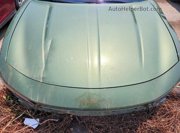 2C3CDXBG3PH647491 2023 DODGE CHARGER Green Rear interior view