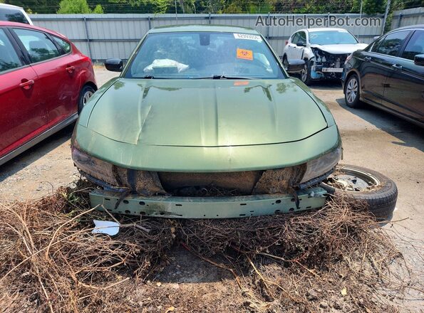 2C3CDXBG3PH647491 2023 DODGE CHARGER Green Front view
