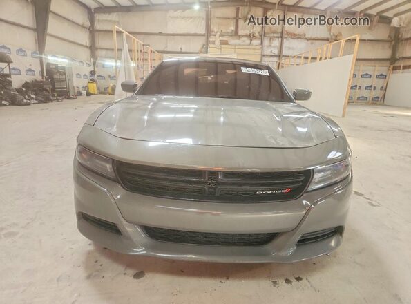 2C3CDXBG4JH232090 2018 DODGE CHARGER Gray Դիմացի տեսք