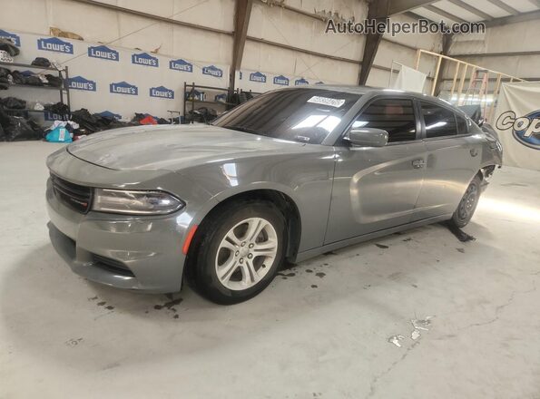 2C3CDXBG4JH232090 2018 DODGE CHARGER Gray VIN կոդի պիտակի տեսք