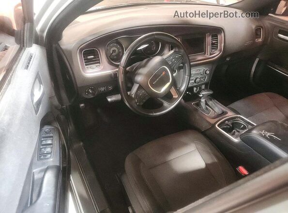 2C3CDXBG4JH232090 2018 DODGE CHARGER Gray Առջևի վահանակի տեսք