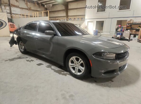 2C3CDXBG4JH232090 2018 DODGE CHARGER Gray 
