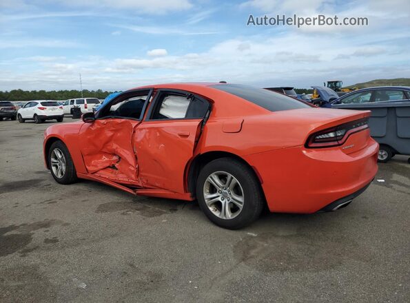 2C3CDXBG4LH237339 2020 DODGE CHARGER Orange Задня ліва чверть