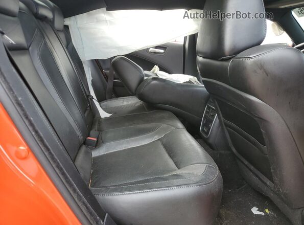 2C3CDXBG4LH237339 2020 DODGE CHARGER Orange Вид задніх сидінь