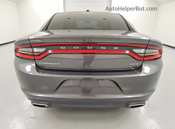 2C3CDXBG5JH180453 2018 DODGE CHARGER Black Vista trasera