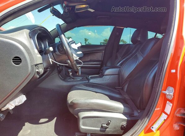 2C3CDXBG5LH149609 2020 DODGE CHARGER Orange Vista interior delantera