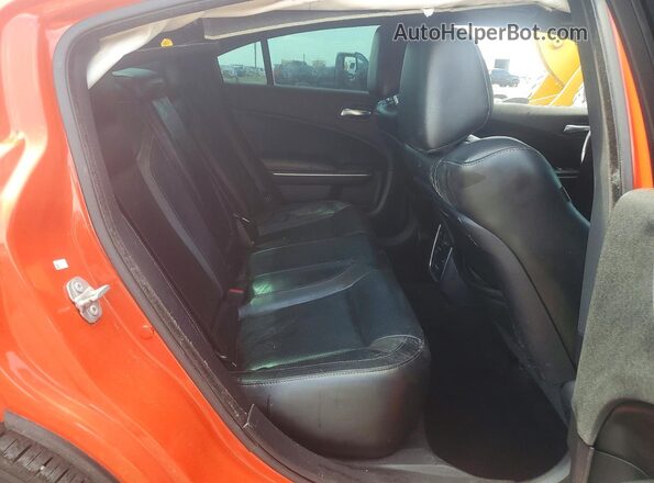 2C3CDXBG5LH149609 2020 DODGE CHARGER Orange Vista de los asientos traseros