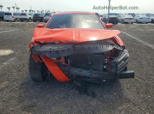 2C3CDXBG5LH149609 2020 DODGE CHARGER Orange Vista frontal