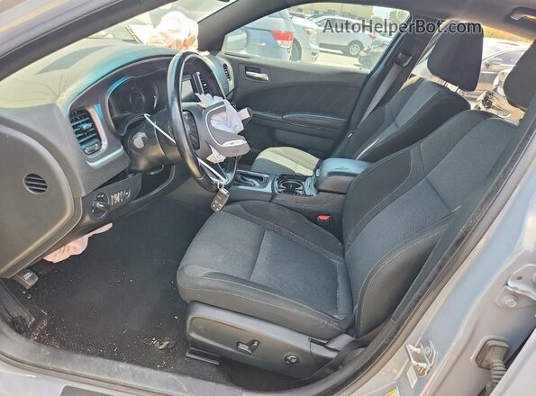 2C3CDXBG5LH248415 2020 DODGE CHARGER Серый Вид салона спереди