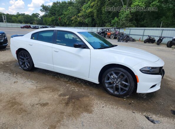 2C3CDXBG5MH616271 2021 DODGE CHARGER Белый Передняя правая четверть