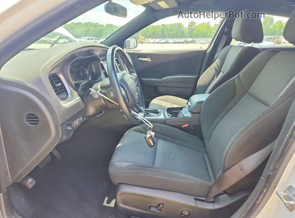 2C3CDXBG5MH616271 2021 DODGE CHARGER Белый Вид салона спереди