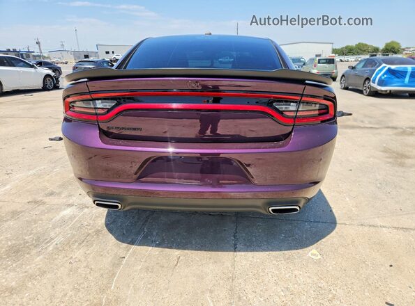 2C3CDXBG5NH110957 2022 DODGE CHARGER Purple Հետևի տեսք