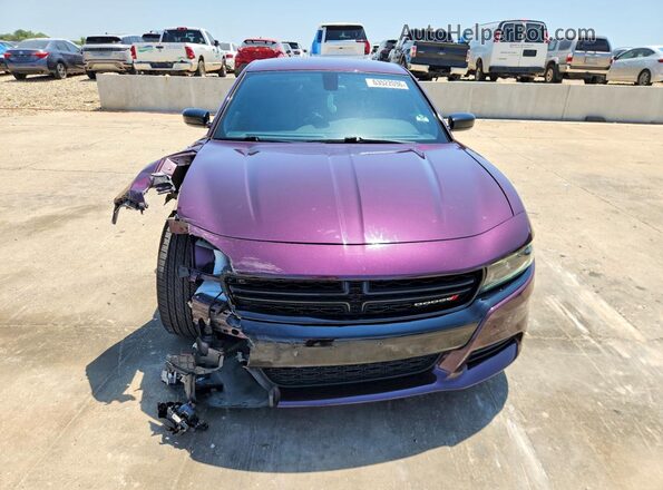 2C3CDXBG5NH110957 2022 DODGE CHARGER Purple Դիմացի տեսք