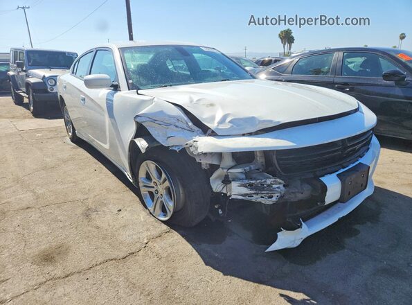 2C3CDXBG5NH196657 2022 DODGE CHARGER White Przód prawy