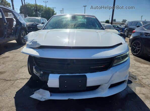 2C3CDXBG5NH196657 2022 DODGE CHARGER White Widok z przodu