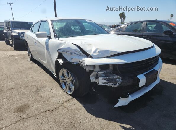 2C3CDXBG5NH196657 2022 DODGE CHARGER White Widok wnętrza 360 stopni