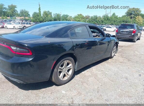 2C3CDXBG6HH544101 2017 DODGE CHARGER Black Tył prawy