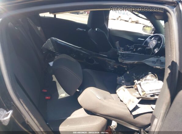 2C3CDXBG6HH544101 2017 DODGE CHARGER Black Widok naklejki z numerem VIN