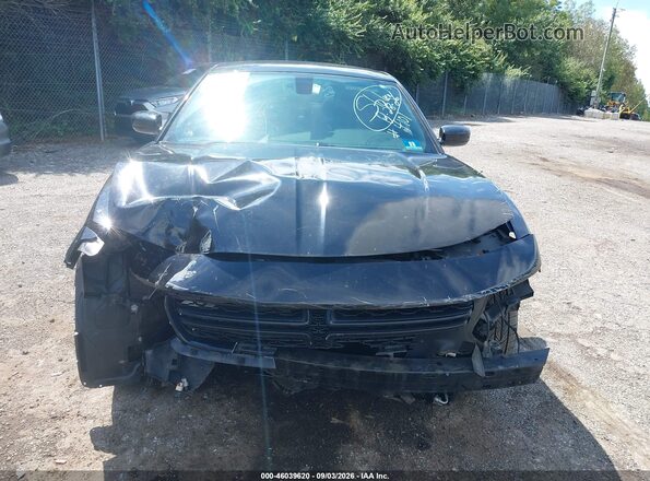 2C3CDXBG6HH544101 2017 DODGE CHARGER Black Widok wnętrza z tyłu