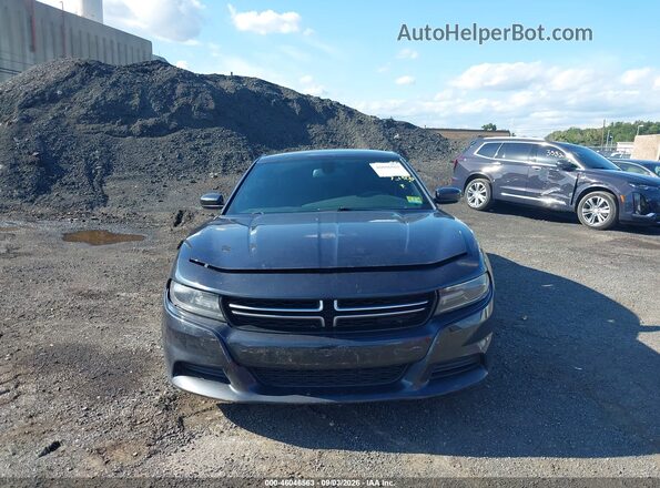 2C3CDXBG6HH634722 2017 DODGE CHARGER Black Front view