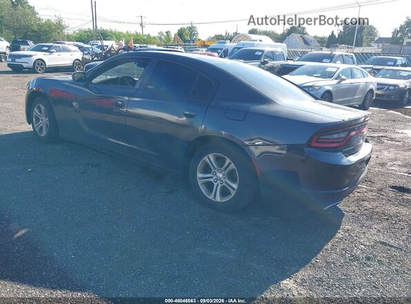 2C3CDXBG6HH634722 2017 DODGE CHARGER Black Rear left