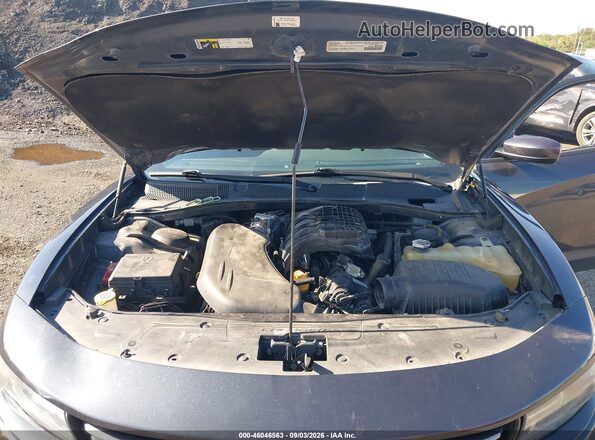 2C3CDXBG6HH634722 2017 DODGE CHARGER Black Rear view