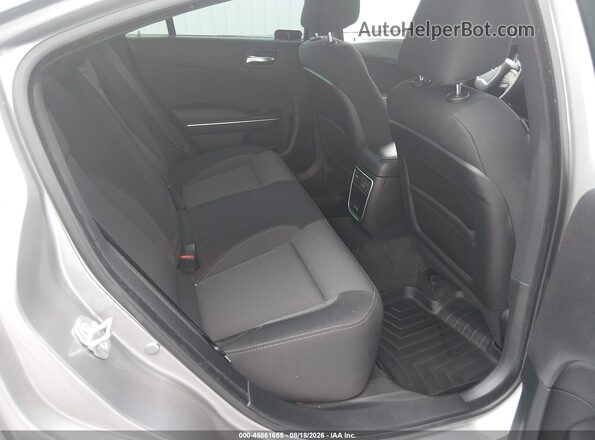 2C3CDXBG6JH303516 2018 DODGE CHARGER Gray Vista de la etiqueta del VIN