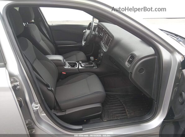 2C3CDXBG6JH303516 2018 DODGE CHARGER Gray Vista interior delantera