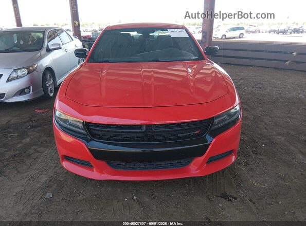 2C3CDXBG6KH505239 2019 DODGE CHARGER Красный Вид спереди