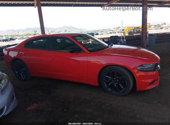 2C3CDXBG6KH505239 2019 DODGE CHARGER Красный Вид задней части салона