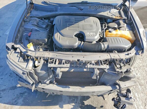 2C3CDXBG6KH710107 2019 DODGE CHARGER Gray Вид задньої частини салону