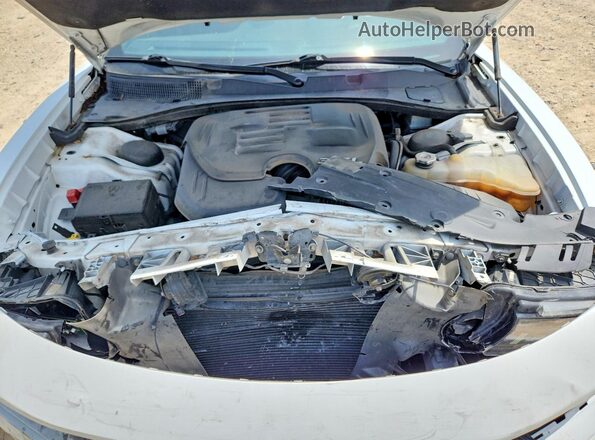 2C3CDXBG6NH212574 2022 DODGE CHARGER White უკანა სალონის ხედი