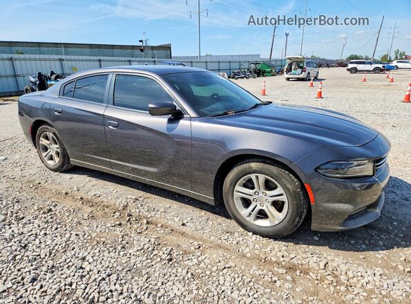 2C3CDXBG7GH276299 2016 DODGE CHARGER Gray Передня права чверть