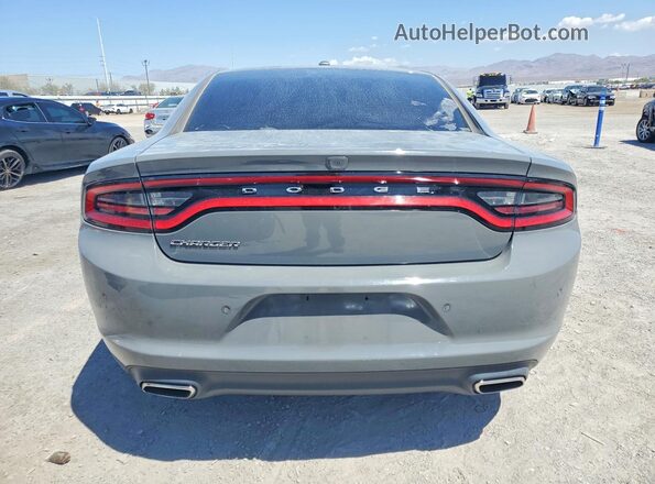 2C3CDXBG7KH523331 2019 DODGE CHARGER Gray Rear view