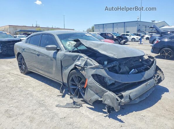 2C3CDXBG7KH523331 2019 DODGE CHARGER Gray Front right