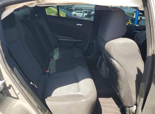 2C3CDXBG7KH523331 2019 DODGE CHARGER Gray Rear seats view
